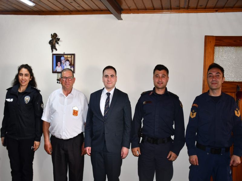Kaymakamımız Sayın Yunus Emre KANDEMİR'in Kıbrıs Gazilerini Ziyaretleri