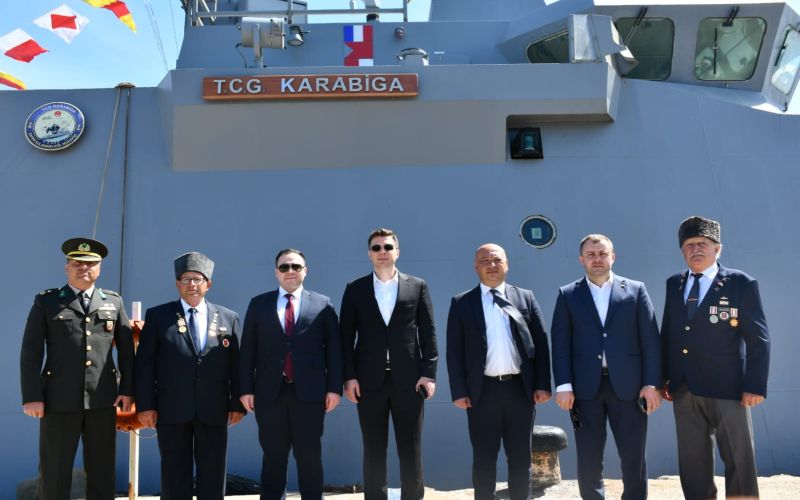 TCG KARABİGA GEMİSİ ZİYARETE AÇILDI